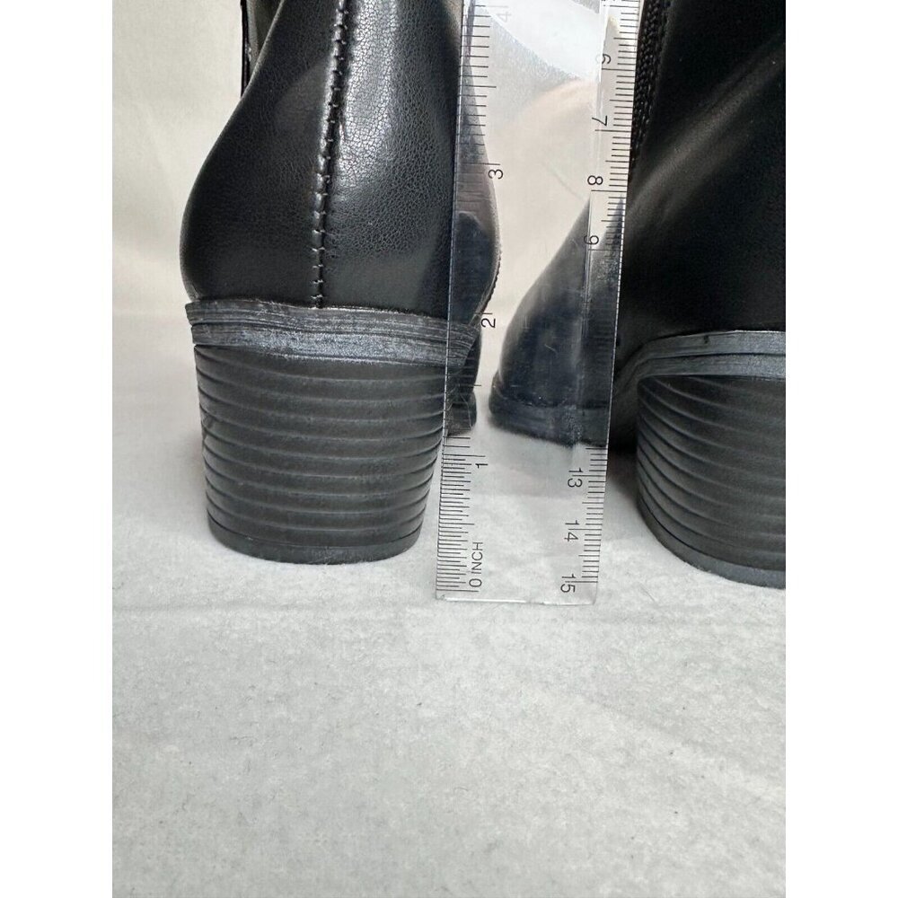 BP by Nordstrom Wylie Black Ankle Boot Size 6 Bootie - Picture 9 of 14
